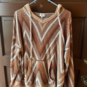 BKE Multicolor Chevron Hoodie